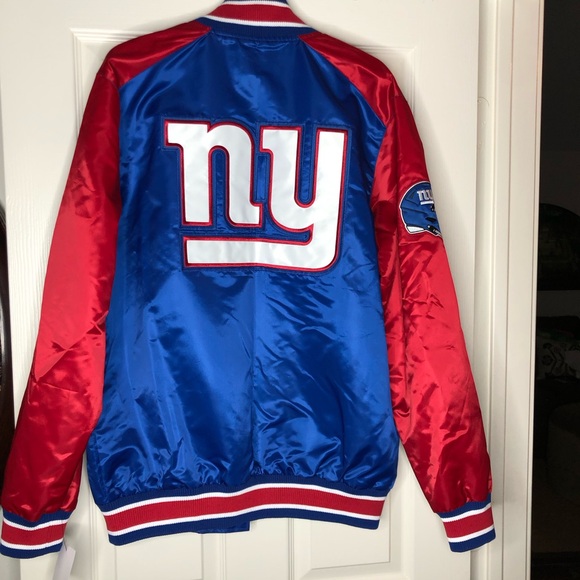 NY Giant Starter Satin Jacket NWT. - Picture 7 of 11